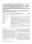 Research paper thumbnail of Comparative in-Vitro dissolution study of some sitagliptin generic tablets under biowaiver conditions by UV-Spectroscopy