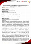 Research paper thumbnail of Analysis and quantification of erosion by splash effect speckling on a quartzarenic neosol of the state university of Feira De Santana (BA)