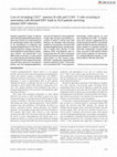 Research paper thumbnail of Loss of circulating CD27+ memory B cells and CCR4+ T cells occurring in association with elevated EBV loads in XLP patients surviving primary EBV infection