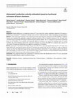 Research paper thumbnail of Automated conduction velocity estimation based on isochronal activation of heart chambers