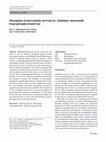 Research paper thumbnail of Disruption of microtubule network by Alzheimer abnormally hyperphosphorylated tau