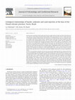 Research paper thumbnail of Geological relationships of basalts, andesites and sand injectites at the base of the Paraná volcanic province, Torres, Brazil