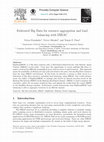 Research paper thumbnail of Federated Big Data for Resource Aggregation and Load Balancing with DIRAC