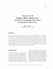 Research paper thumbnail of Cyber War Defense