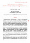 Research paper thumbnail of O campo internacional e suas especificidades: reflexões a partir de uma pesquisa coletiva sobre a dimensão transnacional das eleições brasileiras de 2022