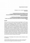 Research paper thumbnail of PSICOPEDAGOGIA INSTITUCIONAL NO AMBIENTE ESCOLAR AS VARIADAS FUNÇÕES QUE ABRANGEM A PSICOPEDAGOGIA ESCOLAR PARA MELHOR ASSISTIR OS ESTUDANTES NA ESCOLA PARTICULAR, AMERICANA AVA, AMAZON VALLEY ACADEMY