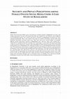 Research paper thumbnail of Security and Privacy Perceptions among Female Online Social Media Users: A Case Study of Bangladesh