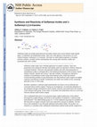 Research paper thumbnail of Synthesis and Reactivity of Sulfamoyl Azides and 1-Sulfamoyl-1,2,3-triazoles