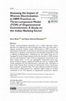 Research paper thumbnail of Assessing the Impact of Women Discrimination in HRM Practices on Three-component Model (TCM) of Organizational Commitment: A Study on the Indian Banking Sector