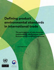 Research paper thumbnail of Defining product environmental standards in international trade