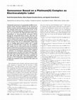 Research paper thumbnail of Genosensor Based on a Platinum(II) Complex as Electrocatalytic Label