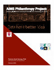 Research paper thumbnail of AIMS Philanthropy Project: Studying AI, Machine Learning & Data Science Technology for Good