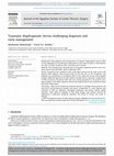 Research paper thumbnail of Traumatic diaphragmatic hernia challenging diagnosis and early management