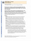 Research paper thumbnail of The Structure of Genetic and Environmental Risk Factors for Syndromal and Subsyndromal Common DSM-IV Axis I and All Axis II Disorders