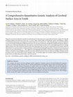 Research paper thumbnail of A Comprehensive Quantitative Genetic Analysis of Cerebral Surface Area in Youth