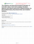 Research paper thumbnail of The Addictive and Neurotoxicological Evaluation of Cannabis sativa, male Carica papaya, Nicotiana tabacum and Datura stramonium Alkaloid Extracts via Neuroinflammatory, Neurotransmitter and Oxidative Systems