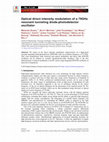 Research paper thumbnail of Optical direct intensity modulation of a 79GHz resonant tunneling diode-photodetector oscillator