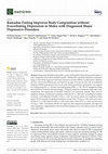 Research paper thumbnail of Ramadan Fasting Improves Body Composition without Exacerbating Depression in Males with Diagnosed Major Depressive Disorders