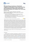 Research paper thumbnail of Stimulated Raman Scattering in Alkali-Earth Tungstate and Molybdate Crystals at Both Stretching and Bending Raman Modes under Synchronous Picosecond Pumping with Multiple Pulse Shortening Down to 1 ps