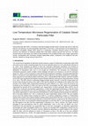 Research paper thumbnail of Low Temperature Microwave Regeneration of Catalytic Diesel Particulate Filter