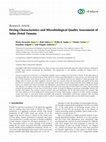 Research paper thumbnail of Drying Characteristics and Microbiological Quality Assessment of Solar-Dried Tomato