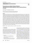 Research paper thumbnail of Phosphodiesterase Inhibitor 'Rolipram' Alleviates Sleep-Deprivation-Mediated Appetitive-Delay-Conditioned Memory in the Rat