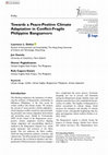 Research paper thumbnail of Towards a Peace-Positive Climate Adaptation in Conflict-Fragile Philippine Bangsamoro