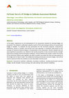 Research paper thumbnail of Full scale test of a PC bridge to calibrate assessment methods