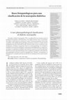 Research paper thumbnail of Bases fisiopatológicas para una clasificación de la neuropatía diabética