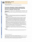 Research paper thumbnail of Preservation of Ejaculation in Patients Undergoing Nerve-Sparing Postchemotherapy Retroperitoneal Lymph Node Dissection for Metastatic Testicular Cancer