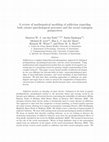 Research paper thumbnail of A review of mathematical modeling of addiction regarding both (neuro-)psychological processes and the social contagion perspectives