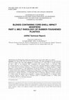 Research paper thumbnail of Blends containing core-shell impact modifiers Part 2. Melt rheology of rubber-toughened plastics (IUPAC Technical Report)