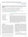 Research paper thumbnail of On numerical schemes for determination of all roots simultaneously of non-linear equation