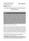 Research paper thumbnail of A Case Study: Indian Ragas Adjunct to Floor Time Therapy for of a Child with Autism