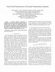 Research paper thumbnail of Near-field characteristics of focused transmitarray antennas