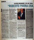 Research paper thumbnail of ENTREVISTA: Alvaro Henríquez, de Los Tres: "Roberto Parra era un Iluminado"