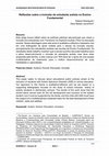 Research paper thumbnail of Reflexões sobre a inclusão do estudante autista no Ensino Fundamental