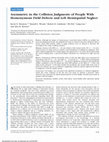 Research paper thumbnail of Asymmetry in the Collision Judgments of People With Homonymous Field Defects and Left Hemispatial Neglect