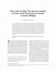 Research paper thumbnail of Dine and Worship: The Roman Complex in Front of the Pan Grotto in Paneas/Caesarea Philippi