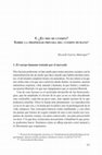 Research paper thumbnail of ¿Es mío mi cuerpo? Sobre la propiedad privada del cuerpo humano