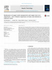 Research paper thumbnail of Biodynamics of copper oxide nanoparticles and copper ions in an oligochaete - Part II: Subcellular distribution following sediment exposure