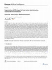 Research paper thumbnail of Segmentation of MR images for brain tumor detection using autoencoder neural network