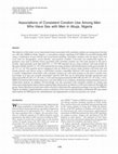 Research paper thumbnail of Associations of Consistent Condom Use Among Men Who Have Sex with Men in Abuja, Nigeria