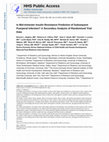 Research paper thumbnail of Is Mid-trimester Insulin Resistance Predictive of Subsequent Puerperal Infection? A Secondary Analysis of Randomized Trial Data