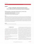 Research paper thumbnail of A Study on Mongolia's National Innovation System: ICT as a Pilot Sector for the Innovation System Development