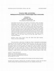 Research paper thumbnail of Privacy at the Margins| Concerns, Skills, and Activities: Multilayered Privacy Issues in Disadvantaged Urban Communities