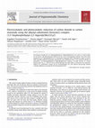 Research paper thumbnail of Electrocatalytic and photocatalytic reduction of carbon dioxide to carbon monoxide using the alkynyl-substituted rhenium(I) complex (5,5′-bisphenylethynyl-2,2′-bipyridyl)Re(CO)3Cl