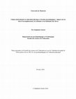 Research paper thumbnail of Climat motivationnel en éducation physique et besoins psychologiques : impact sur les buts d’accomplissement, les attitudes et les habitudes des élèves