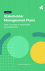 Research paper thumbnail of Stakeholder Management Plans