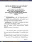 Research paper thumbnail of VOCATIONAL TRAINING HAS AN INFLUENCE ON EMPLOYEE CAREER DEVELOPMENT: A CASE STUDY INDONESIA